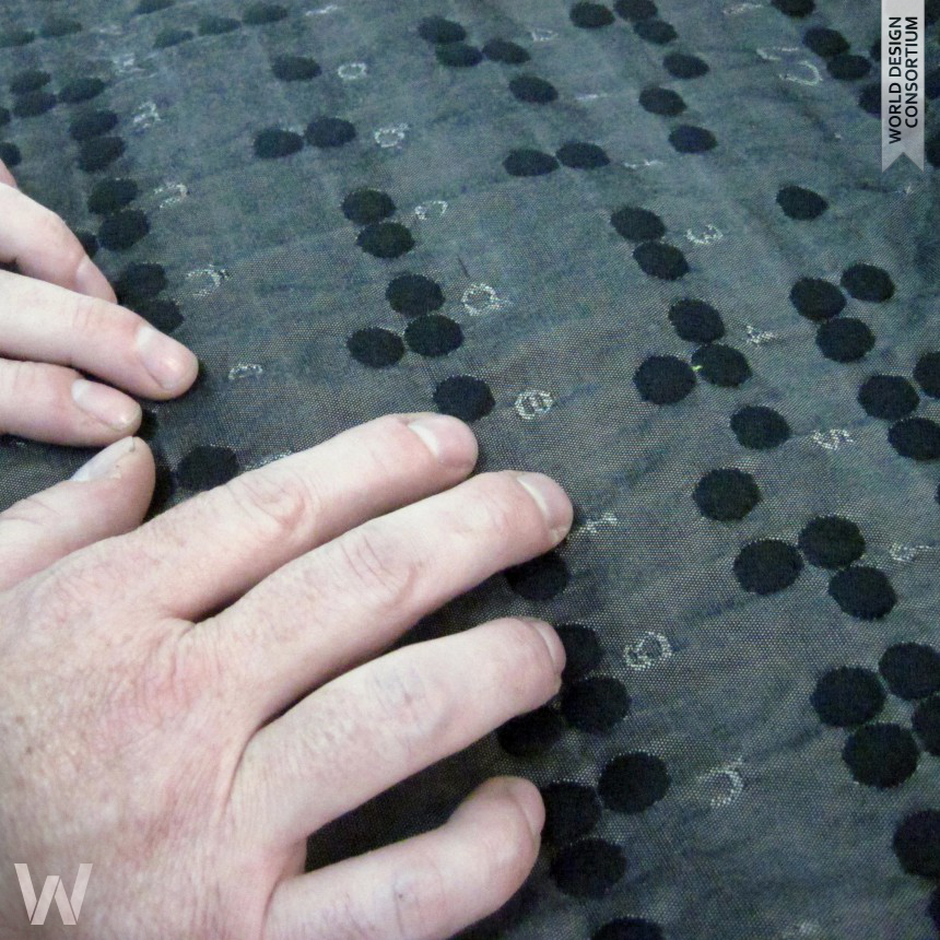 Textile Braille educational - teaching, tactile