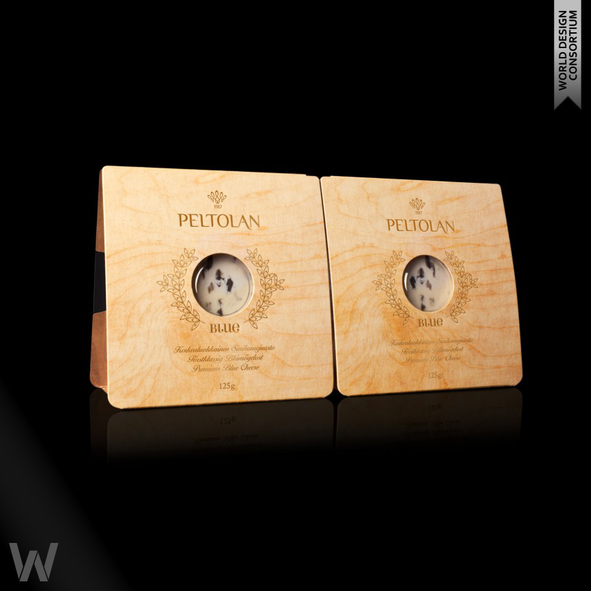 Peltolan Blue Cheese  Innovative brand and packaging design
