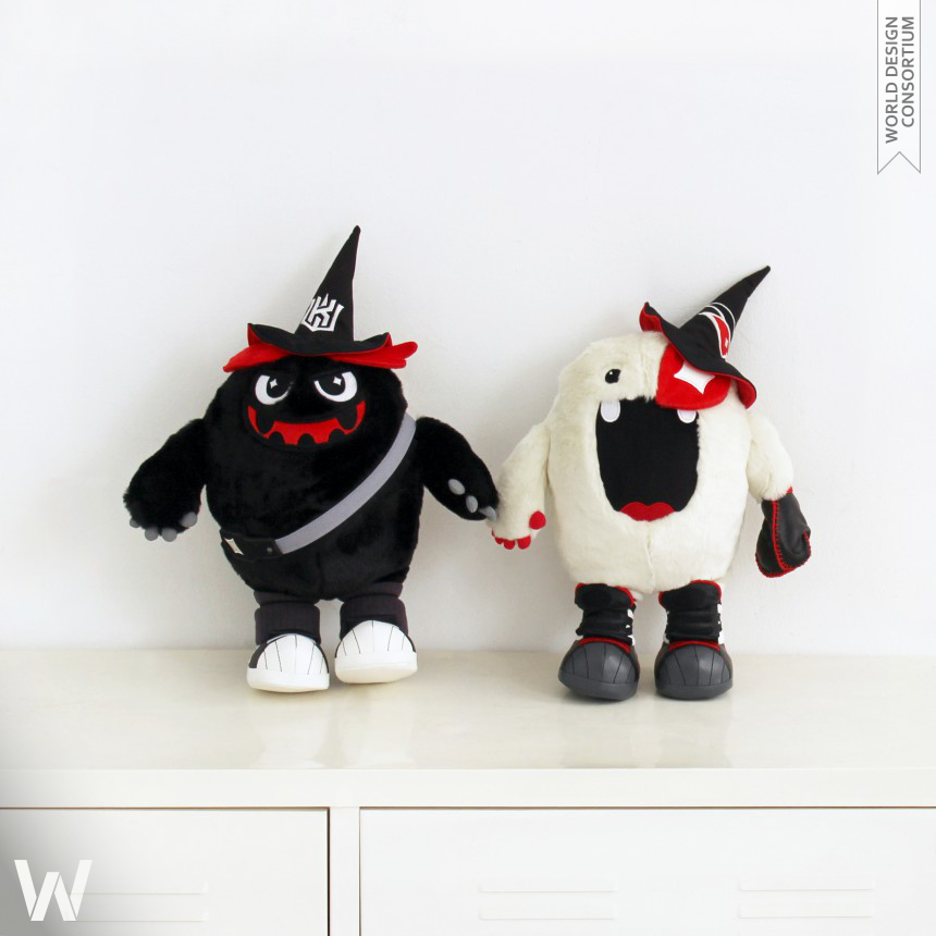 vic & ddory (Mascot) Sports Brand Mascot Toy Collection