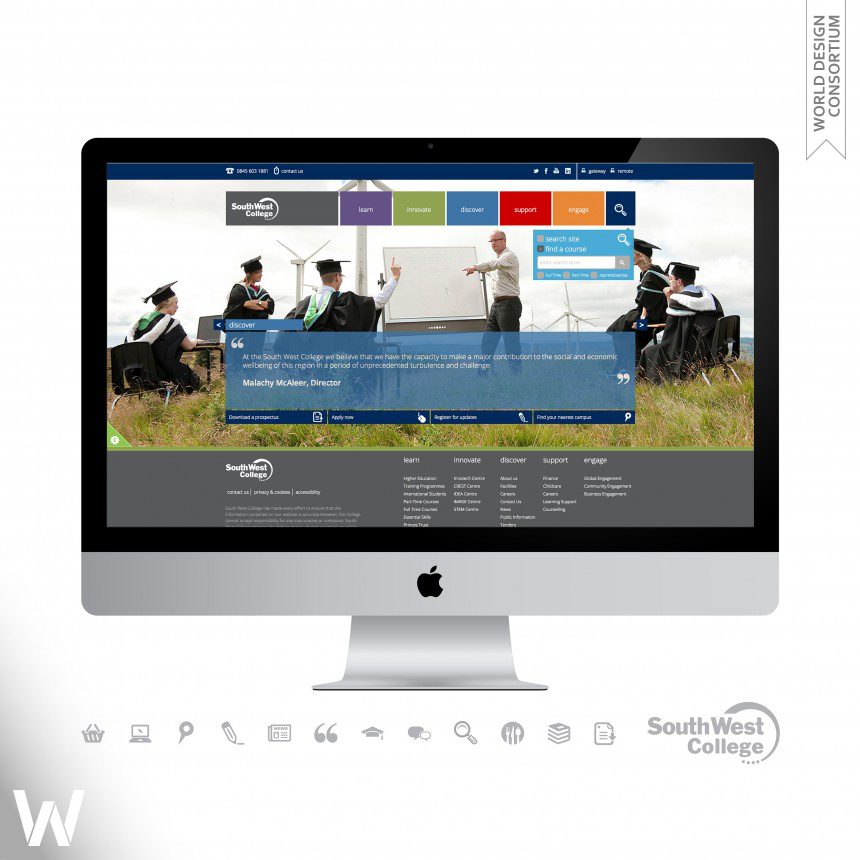 South West College E-learning Website
