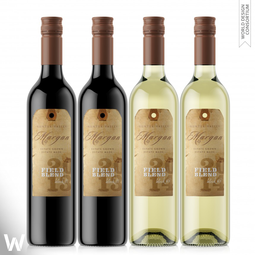 Margan-Field Blend Wine label