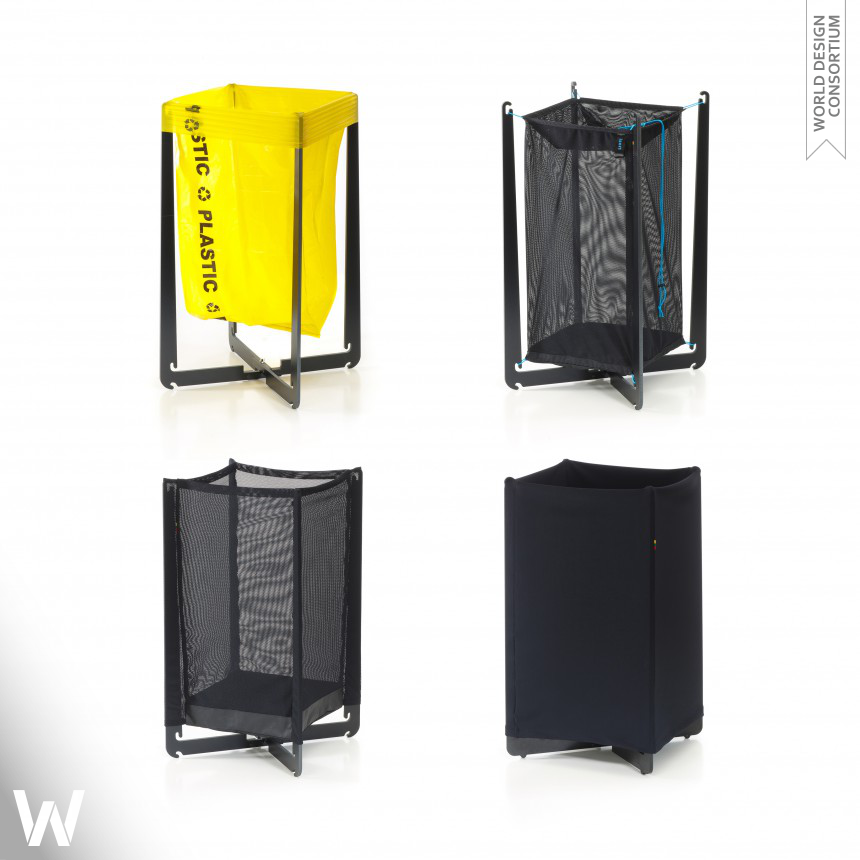 Spider Bin Recyclable Waste Sorting System