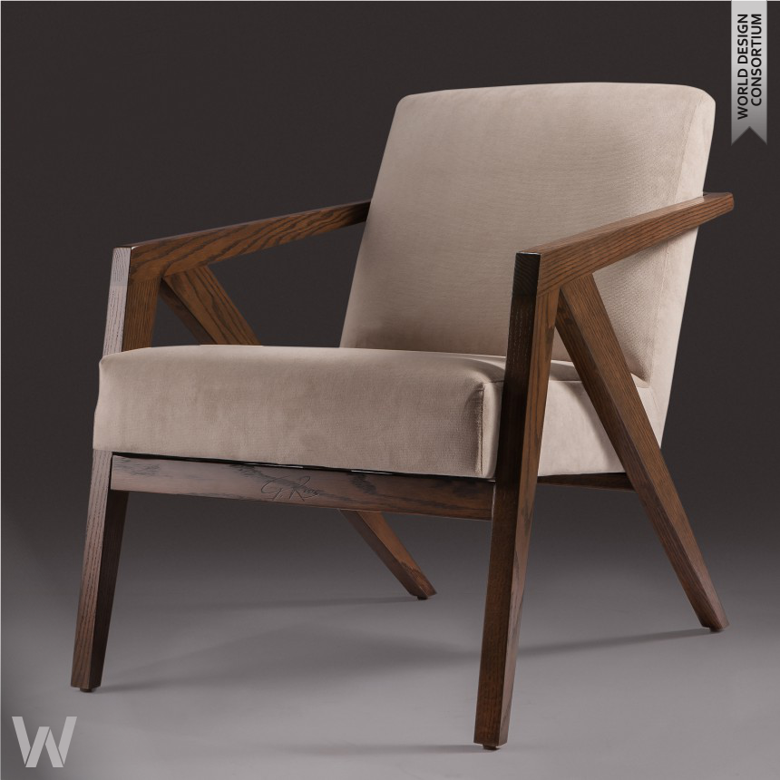 Geometric Lounge Chair/Dining Chair