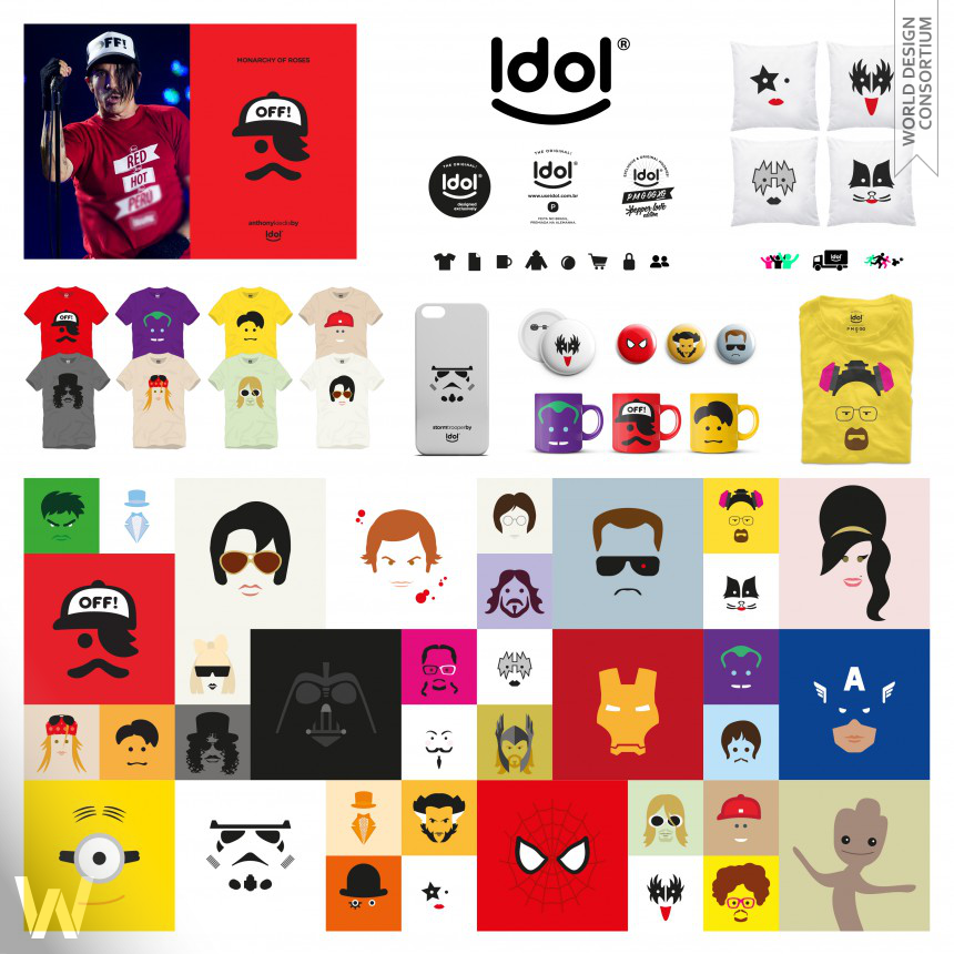 Idol Minimalist t-shirts