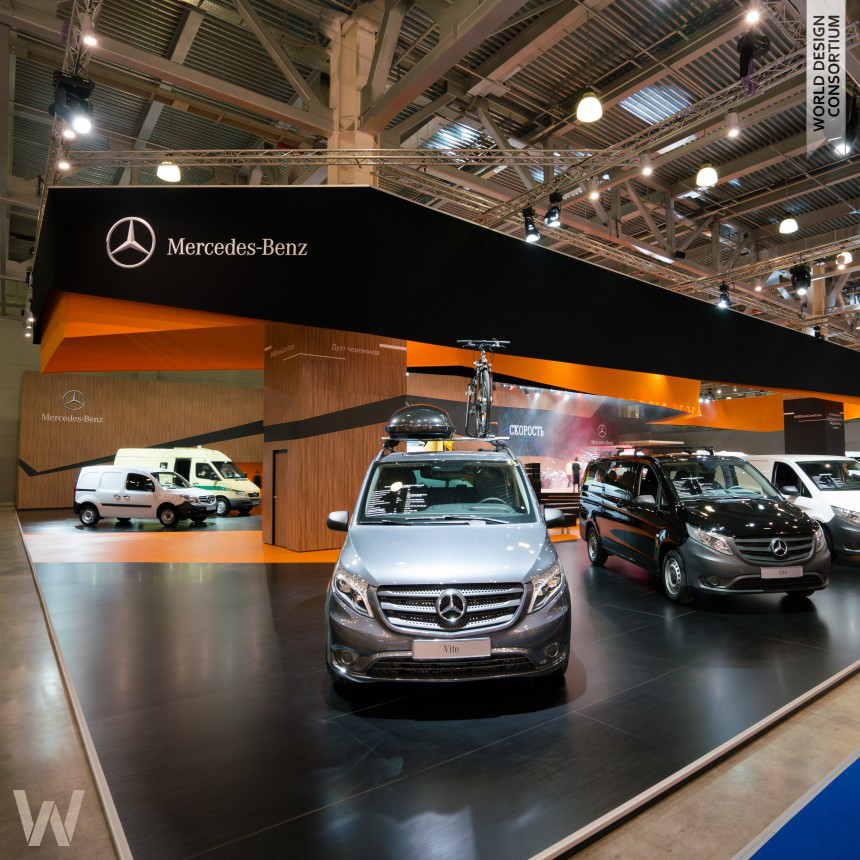 Mercedes-Benz Russia Exhibition Design