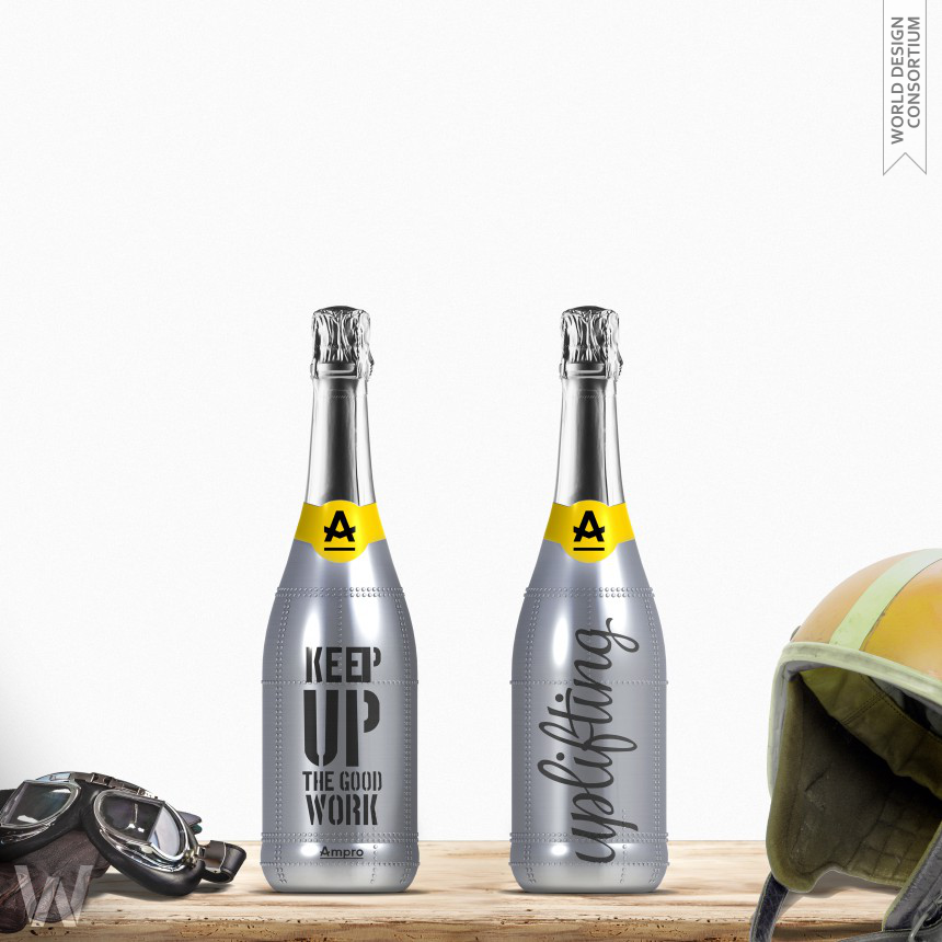 Selfpromo Champagne Bottle