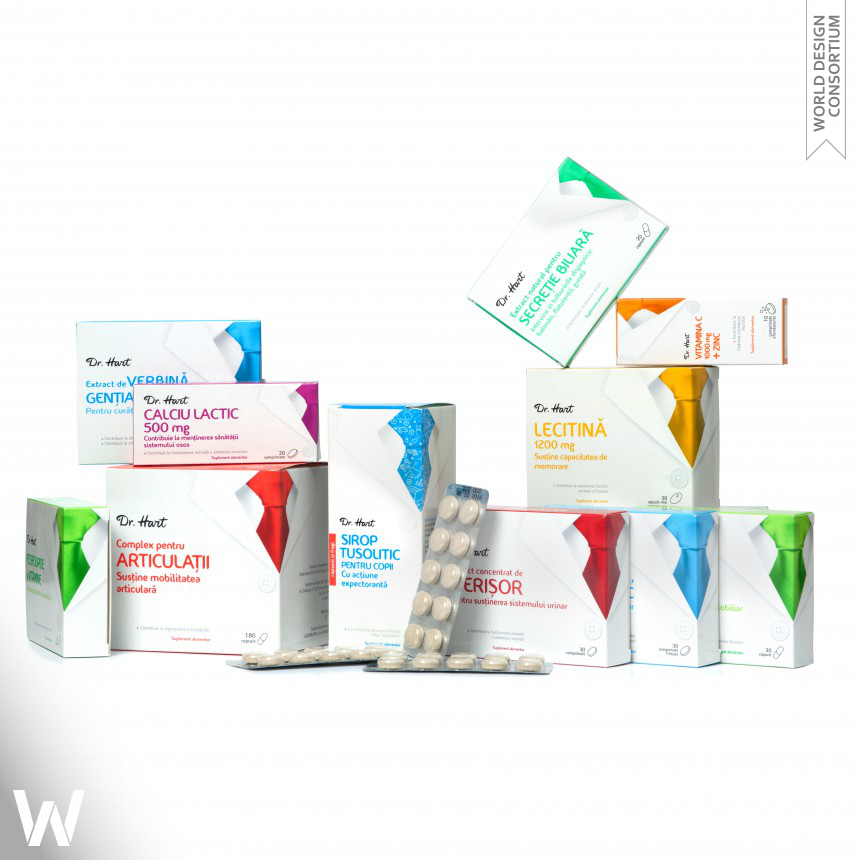 Dr. Hart Medicine packaging