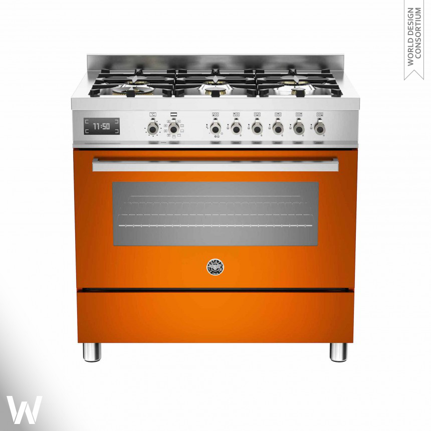 PRO90 6 MFE S AR Arancio Freestanding cooker 