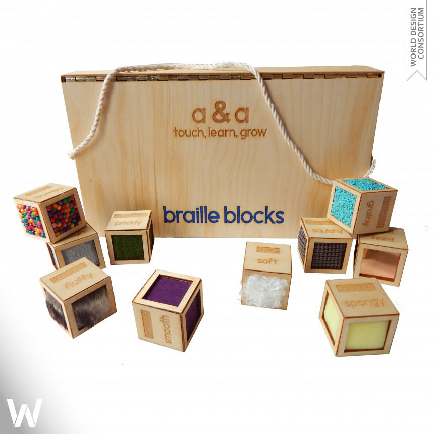 braille blocks   toy