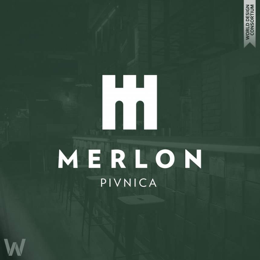 Merlon Pub Identity, Branding