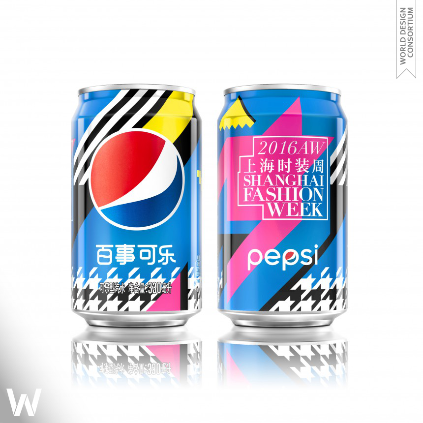 Pepsi x Shanghai Fashion Week 2016 Can Aluminum Can