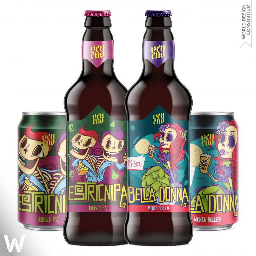 Veneno Brewery New Beer Labels