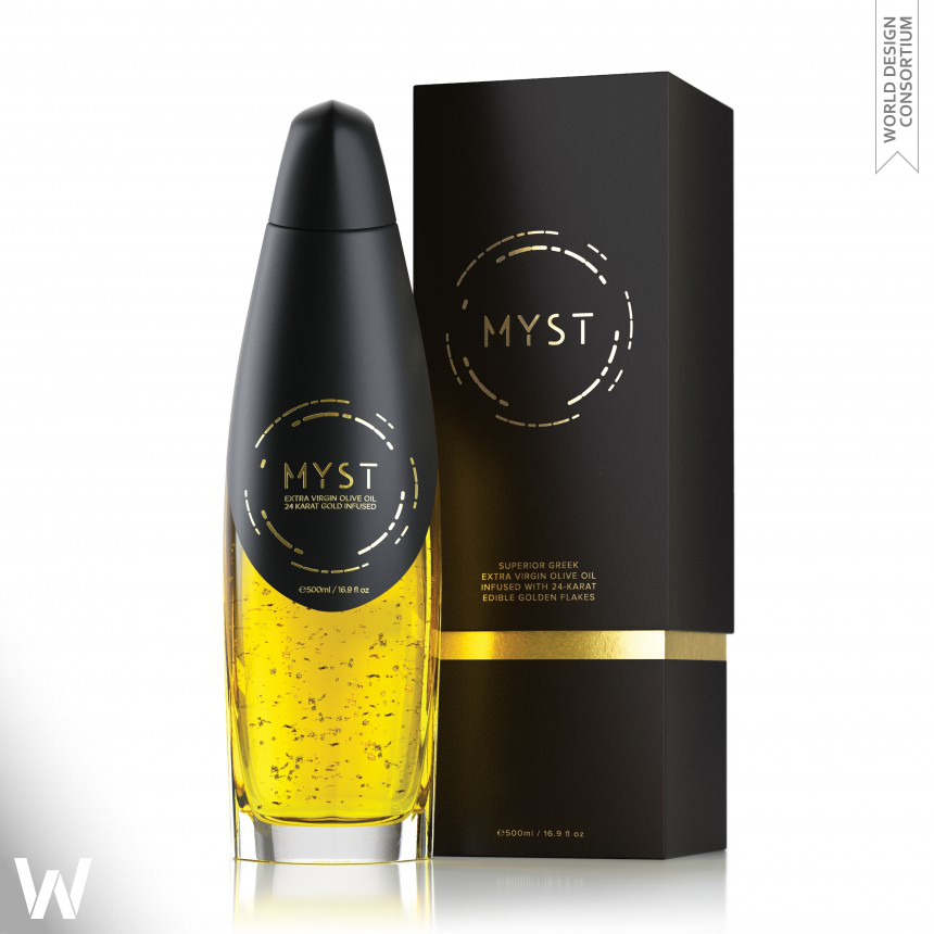 Myst Gold Bottle