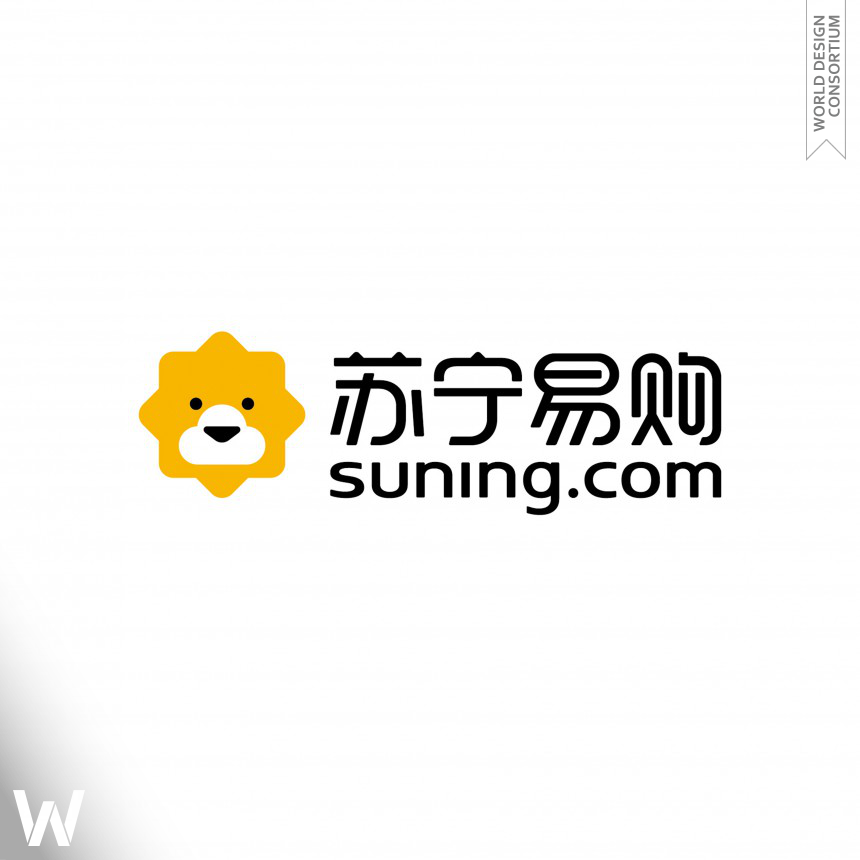 Suning.com Logo and VI
