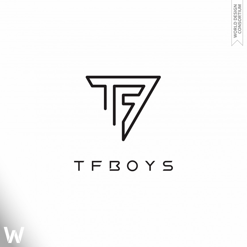 TFboys Logo design