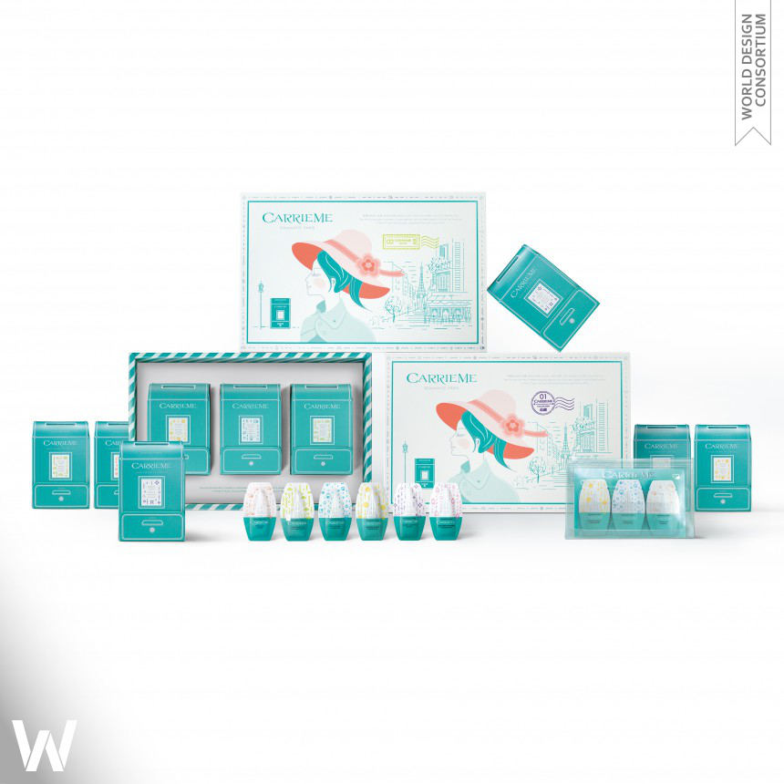 Carrieme  Skin Care Products Packaging