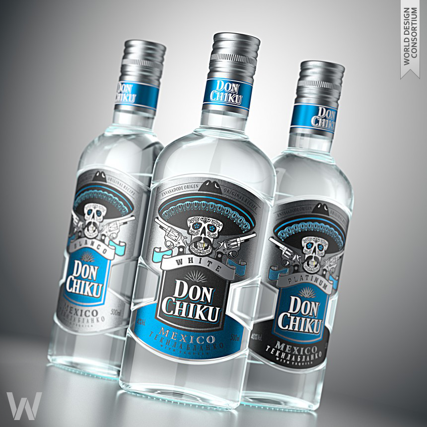 Don Chiku Tequila Packaging Design