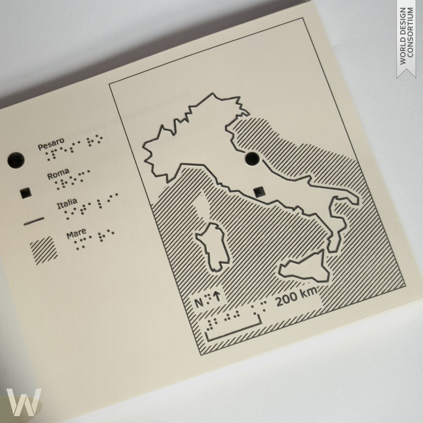 Tactile supports for wayfinding Maps