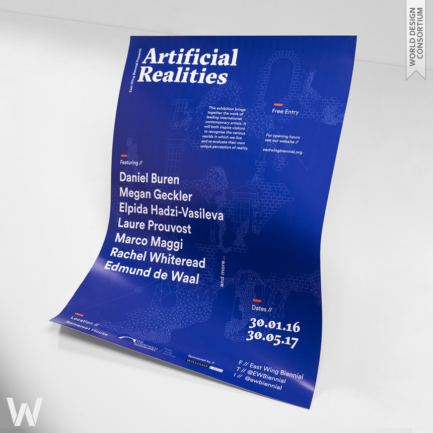 Artificial Realities  Exhibition identity