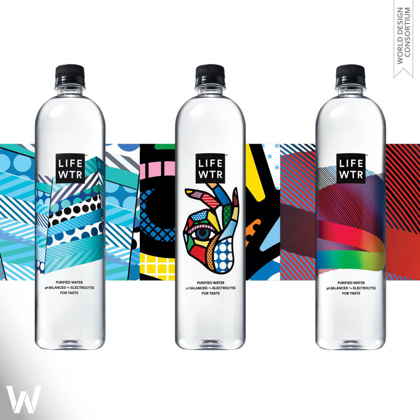 LIFEWTR Series 1 Bottle Graphics