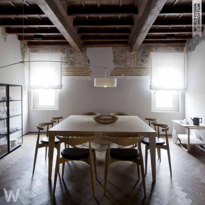MANTOVA a new life from past to design Residential private house
