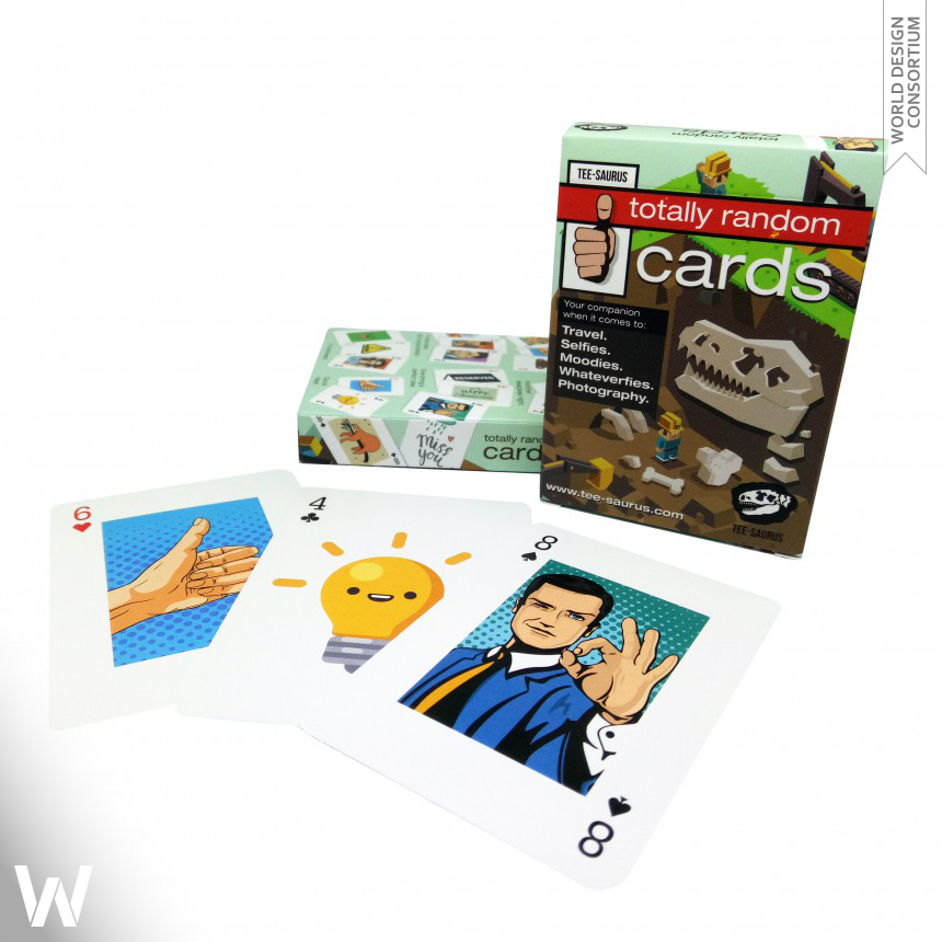 Totally Random Talking Cards Visual story telling playing cards