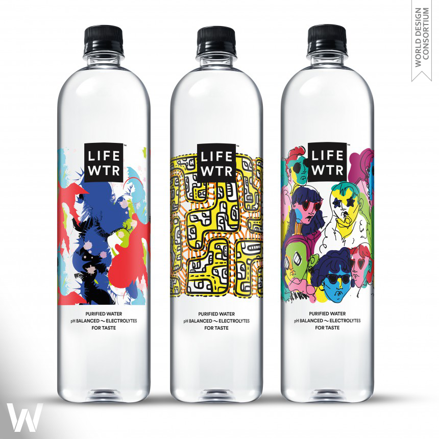 Lifewtr Series 3:emerging Fashion Design Brand Packaging