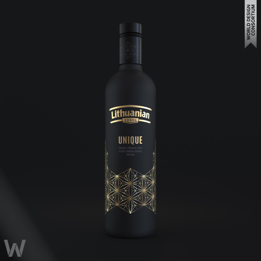 Lithuanian Vodka Unique Packaging Design
