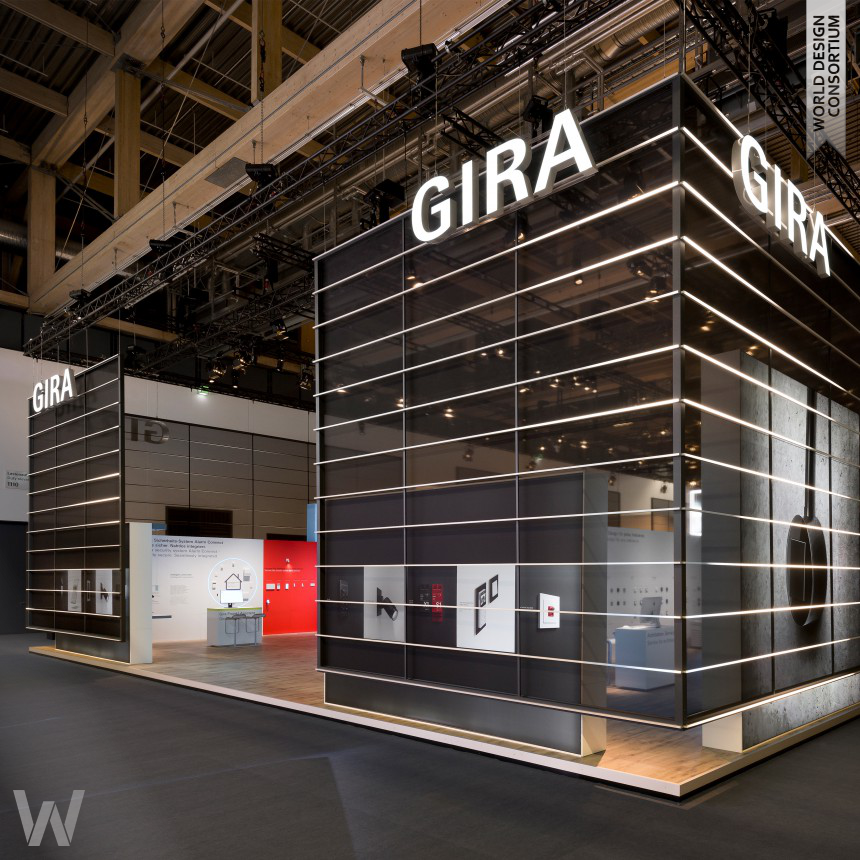 Gira Light & Building  Fair Stand