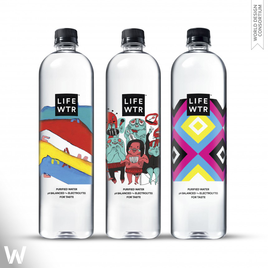 LIFEWTR Series 4: Arts in Education Bottled Water