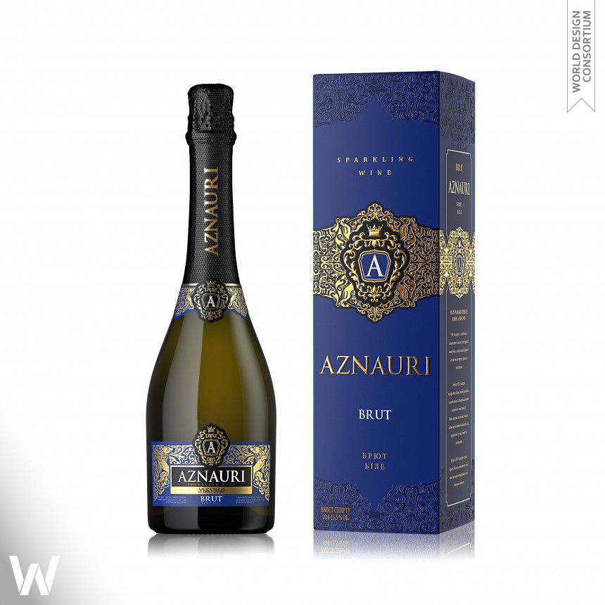 Aznauri Label and Gift Box
