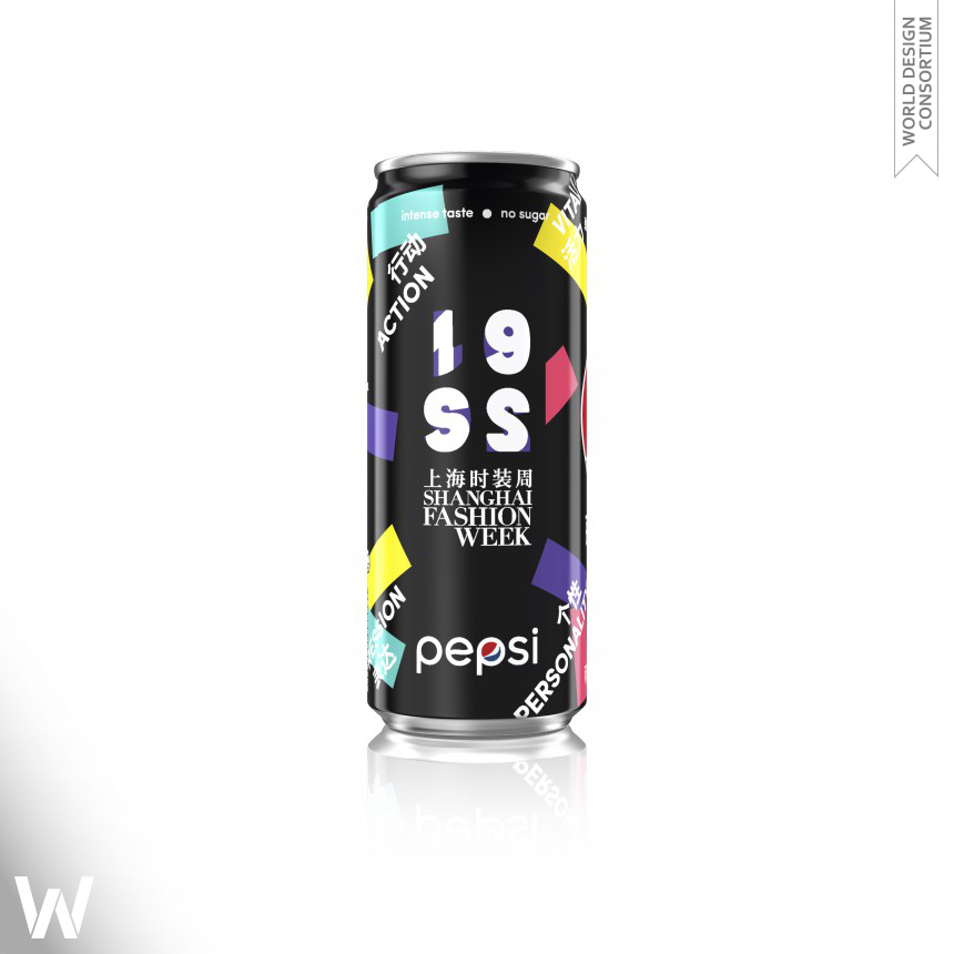 Pepsi x SHFW Spring Summer 2019 Beverage Packaging